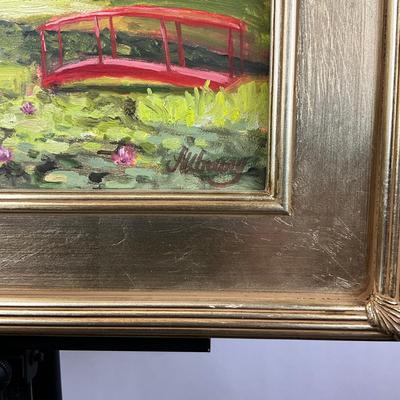 Sale Photo Thumbnail #406: Frame: 16" high x 19.5" wide
Art: 11" high x 14" wide
