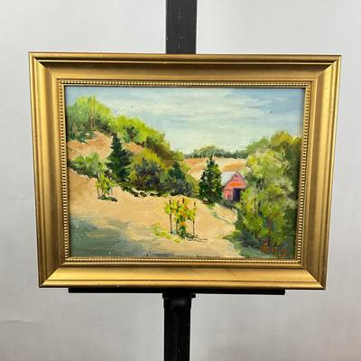 Sale Photo Thumbnail #407: Frame: 11.75" high x 14.75" wide
Art: 9" high x 12" wide