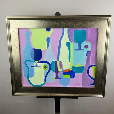 Sale Photo Thumbnail #425: Frame: 21.25" high x 25.5" wide 
Art: 16" high x 20" wide