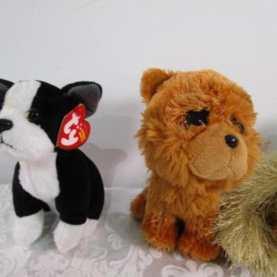 9 Ty stuffed animals