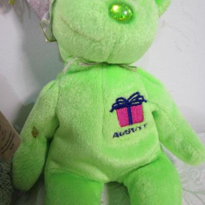 6 stuffed animals
