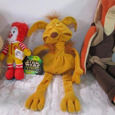7 stuffed animals