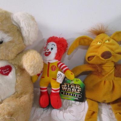 7 stuffed animals