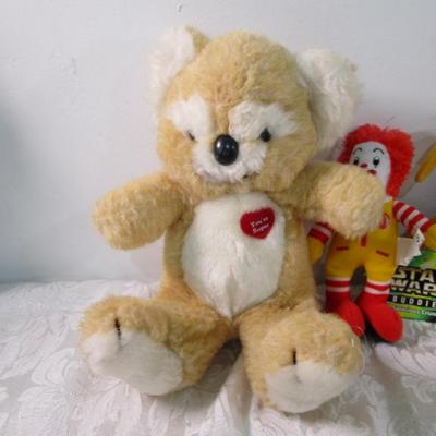 7 stuffed animals