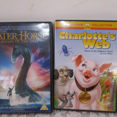 6 Children's DVDs