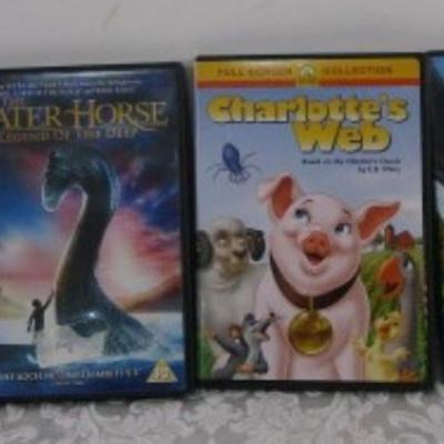 6 Children's DVDs