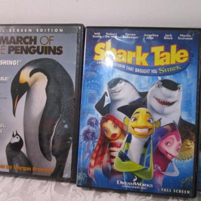 6 Children's DVDs