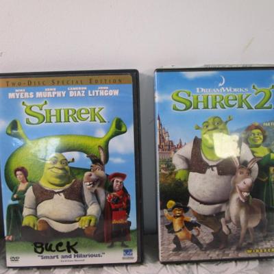 4 Children's DVDs ( 2 have 2 discs) & 1 Blue Ray/DVD & bonus disc set