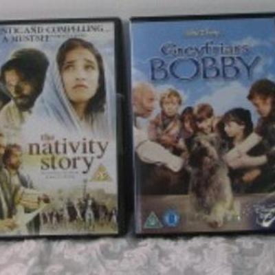 6 DVDs, Rated G to PG13