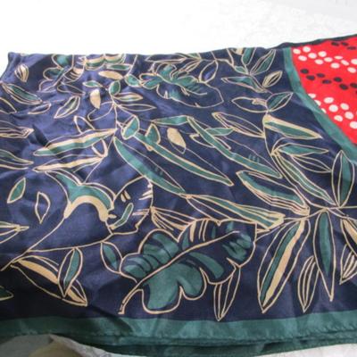 2 Pendleton silk scarves 