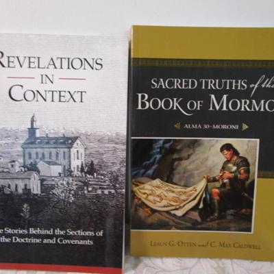 4 Church of Jesus Christ of Latter-Day Saint books & 1 coloring book 
