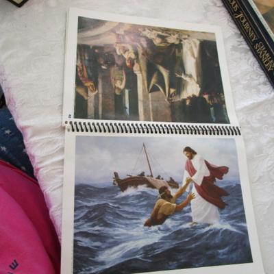 6 Religious books (1 is a book of religious pictures)