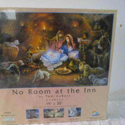 New in box, "No Room at the Inn" 1000  piece puzzle