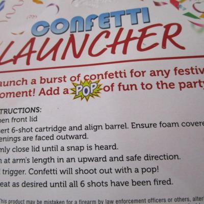 New bag of marbles, New in pkg Confetti launcher