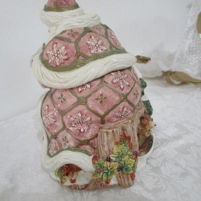Fitz & Floyd Father Christmas Cookie Jar