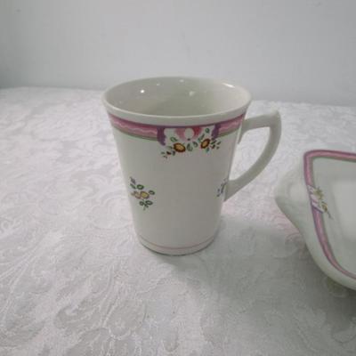 Laura Ashley small tray & matching cup