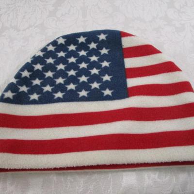Patriotic hat, magnet, plaque, & new flag