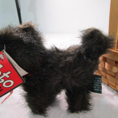 New with tags Build-A Bear Wicked Witch of the West Bear & Toto in a basket