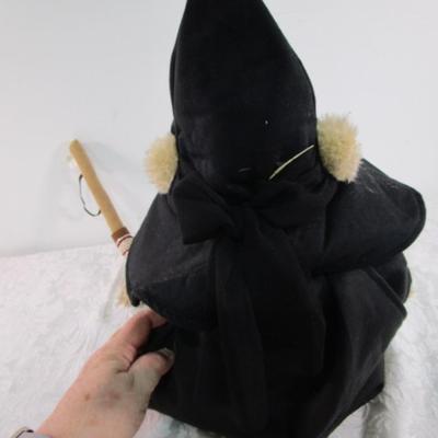 New with tags Build-A Bear Wicked Witch of the West Bear & Toto in a basket