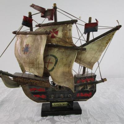 1 Santa Maria Sailing ship 