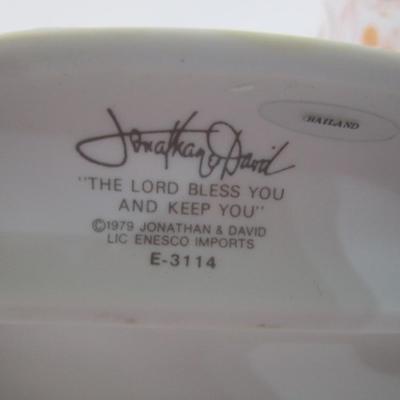 Precious Moments " The Lord Bless You & Keep You" Bride & Groom