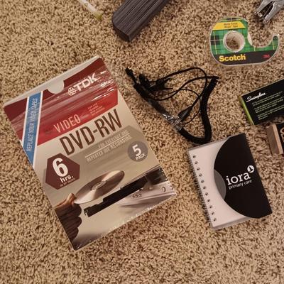 A VARIETY OF OFFICE SUPPLIES
