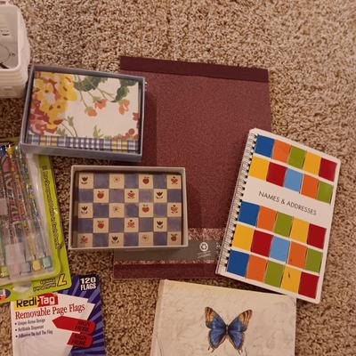A VARIETY OF OFFICE SUPPLIES
