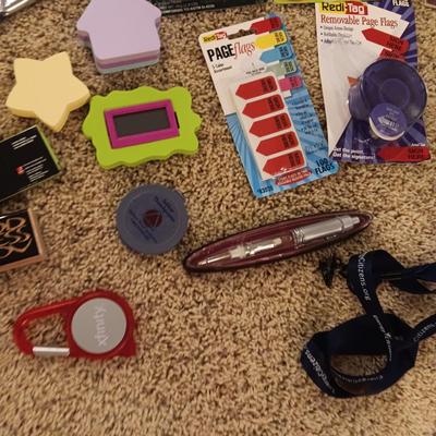 A VARIETY OF OFFICE SUPPLIES