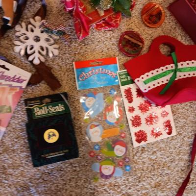 CHRISTMAS GIFT WRAP, RIBBON, COFFEE MUGS, ORNAMENTS AND MORE