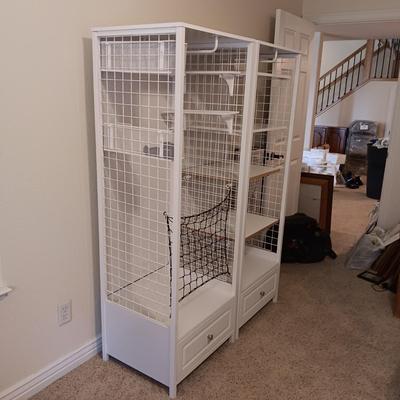 2 PIECE ORGANIZERS WITH DRAWER