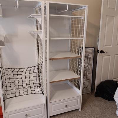 2 PIECE ORGANIZERS WITH DRAWER