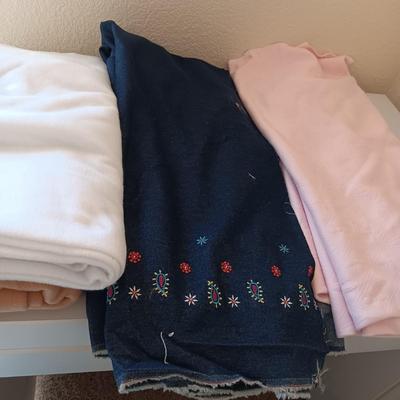 LARGE PIECES OF SEWING MATERIAL