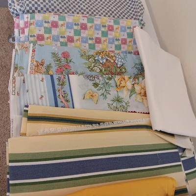 VARIETY OF SEWING MATERIAL