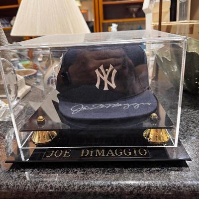 Joe DiMaggio Autographed Hat