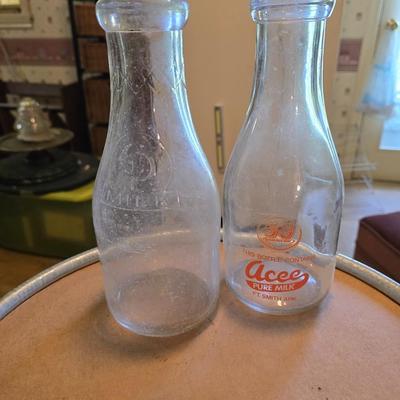 Milk bottles from Fort Smith