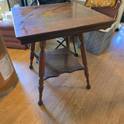 Vintage Ball and Claw foot end table