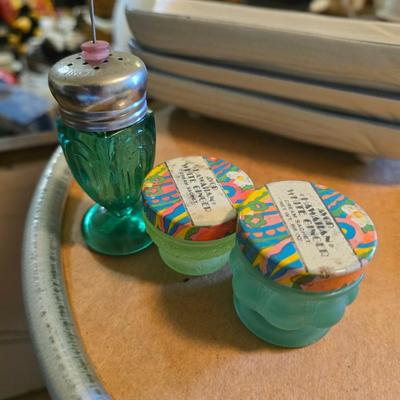 Glass Avon trinkets