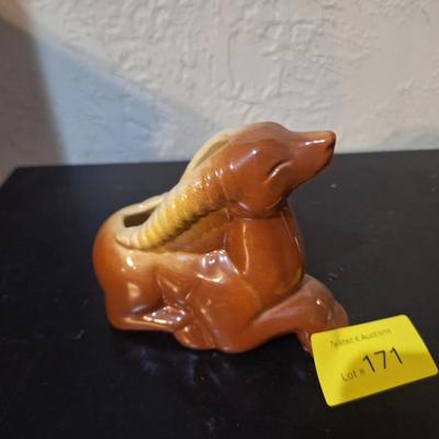 Sale Photo Thumbnail #464: there seems to be disagreement if this is a gazelle or antelope.  If you google it you'll find these refered to as all kinds of animals even a Ram which is is not.  So...we're just calling it an animal.