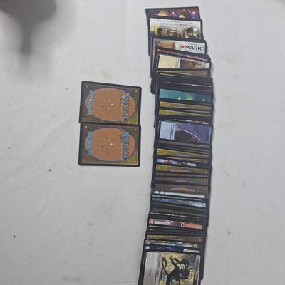 Sale Photo Thumbnail #510: large lot of cards, might be some in there that are some other type of cards like DD or other but most are MTG