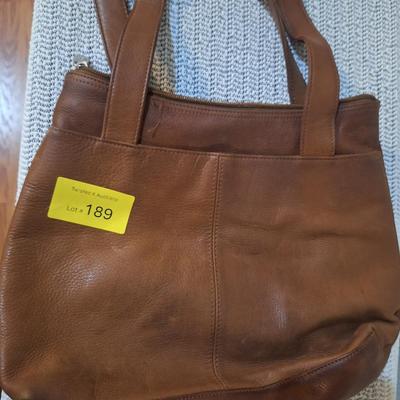 Sale Photo Thumbnail #512: Rolfs leather handbag