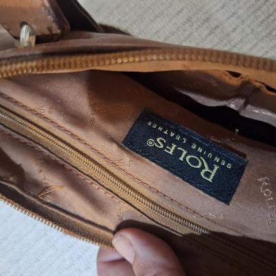 Sale Photo Thumbnail #515: Rolfs leather handbag