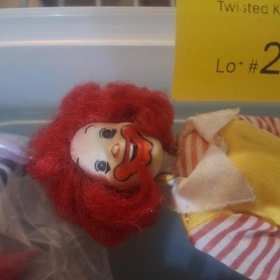 Sale Photo Thumbnail #597: misc toys, vintage ronald mcdonald