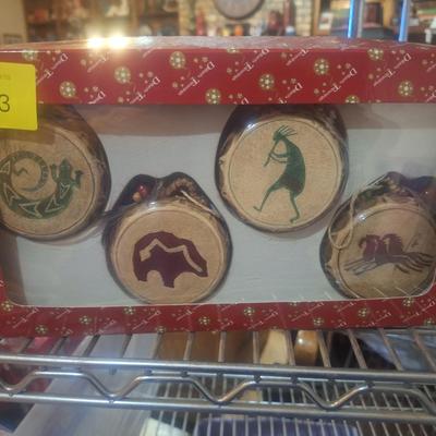 Sale Photo Thumbnail #598: Bear, lizard, hopi dancer and running horses