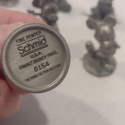 Collection of Figurines- Mostly Schmid Pewter- Disney and Other Designs