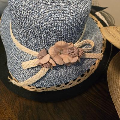 Six ladies hats