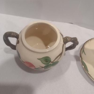 Vintage Franciscan Gravy Boat and Creamer and Covered Sugar Bowl