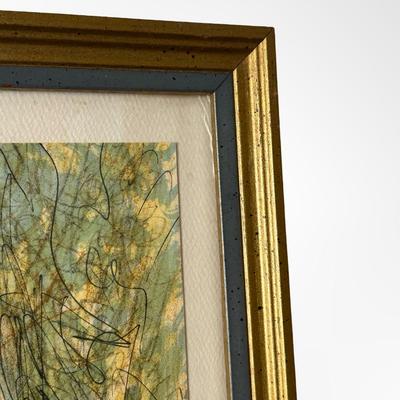 Framed Jacques Lalande Print Signed & Numbered