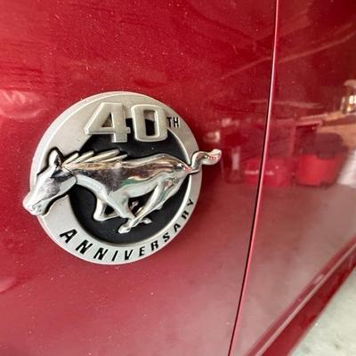 2004 Red Ford Mustang Convertible Anniversary Edition - 89k miles