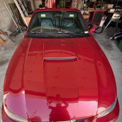 2004 Red Ford Mustang Convertible Anniversary Edition - 89k miles