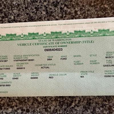 2004 Red Ford Mustang Convertible Anniversary Edition - 89k miles